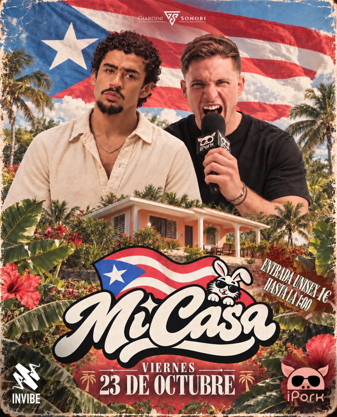 Locandina Mi Casa ft. iPork del 23 ottobre